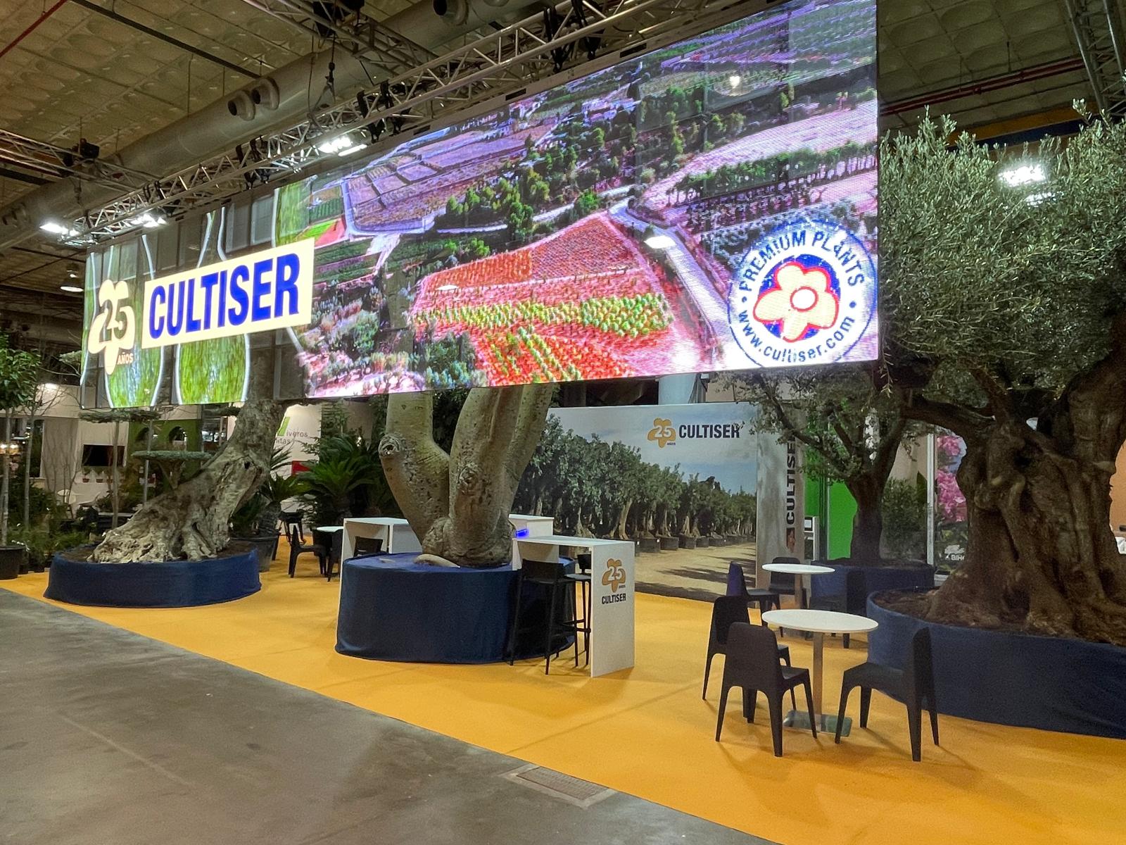 pantalla stand IBERFLORA