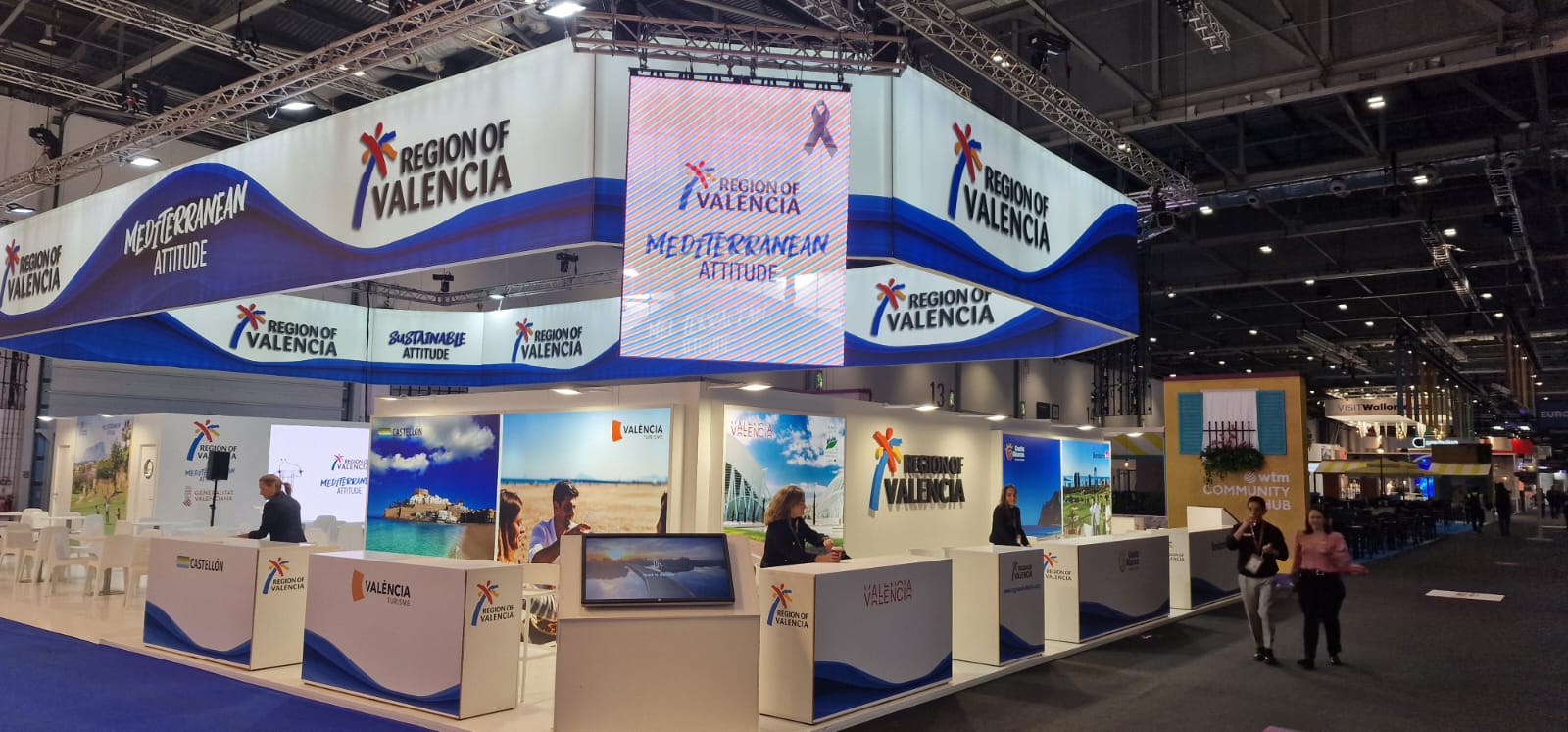 general stand World Travel Market Com. Valenciana