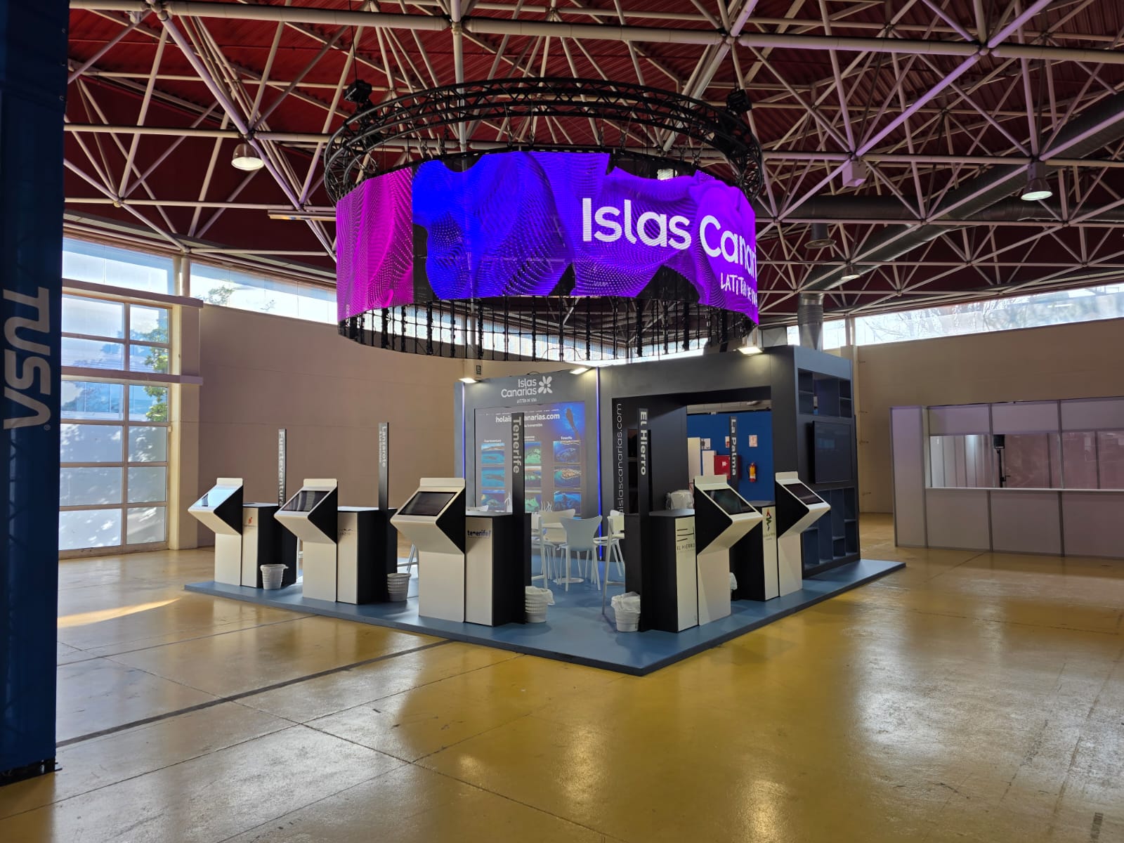 imagen pantallas Islas Canarias Mediterranian Diving Show