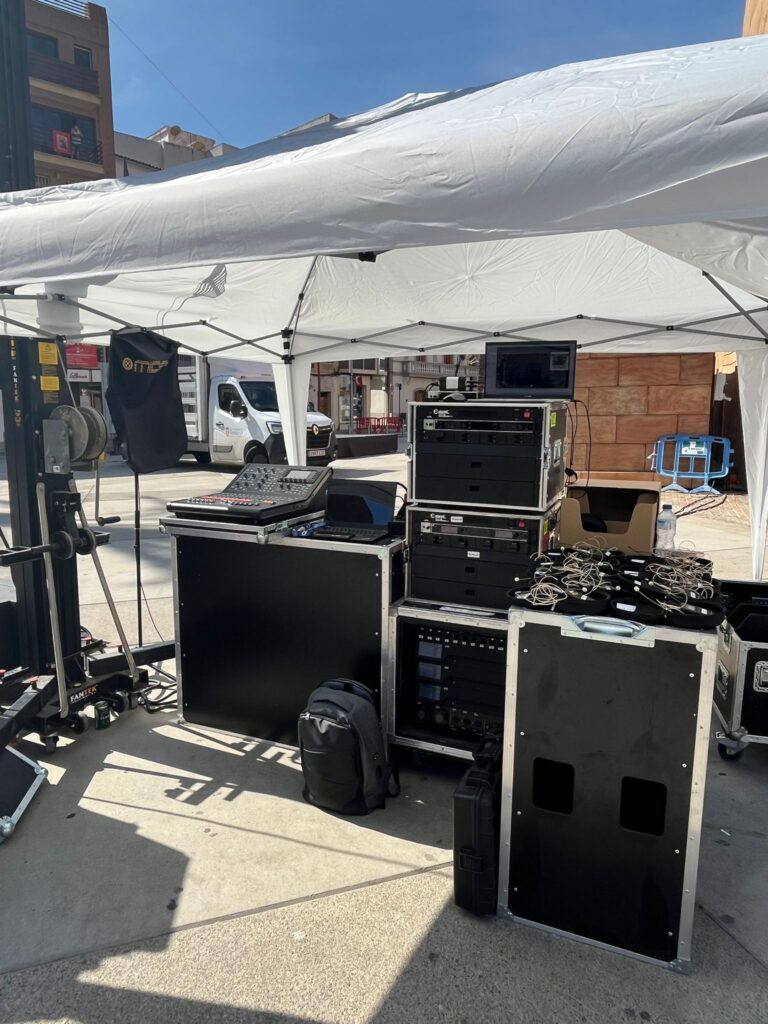 control audio Conquista Mora