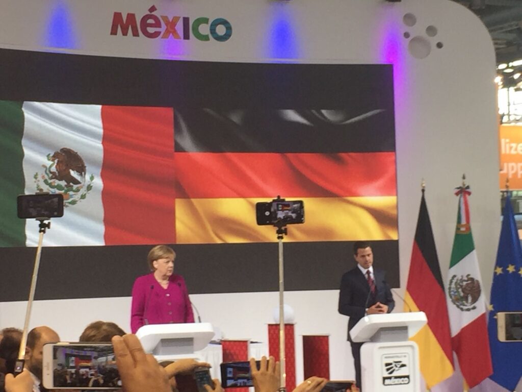 Angela Merkel Hannover Messe