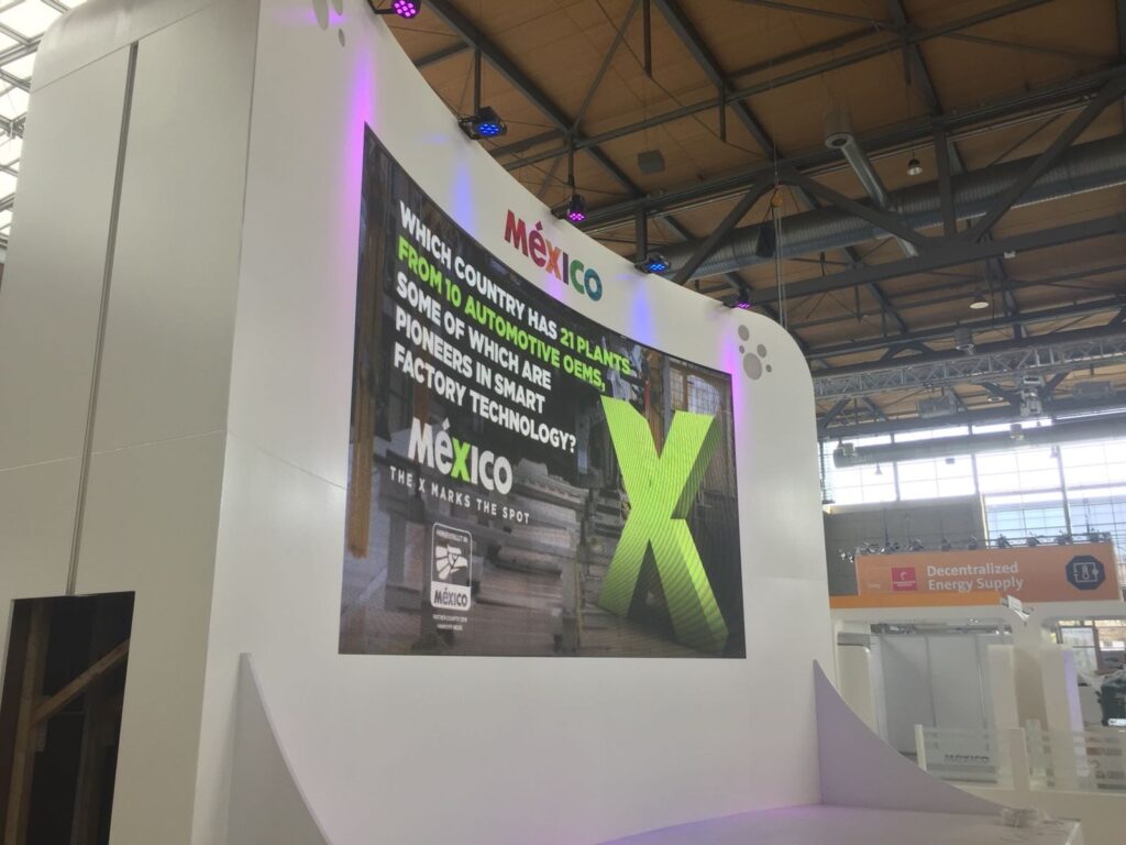 pantalla LED Hannover Messe