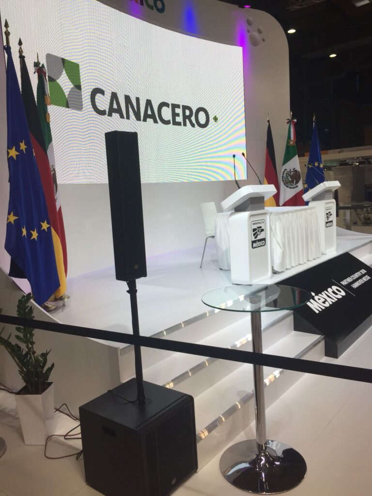 altavoces Hannover Messe