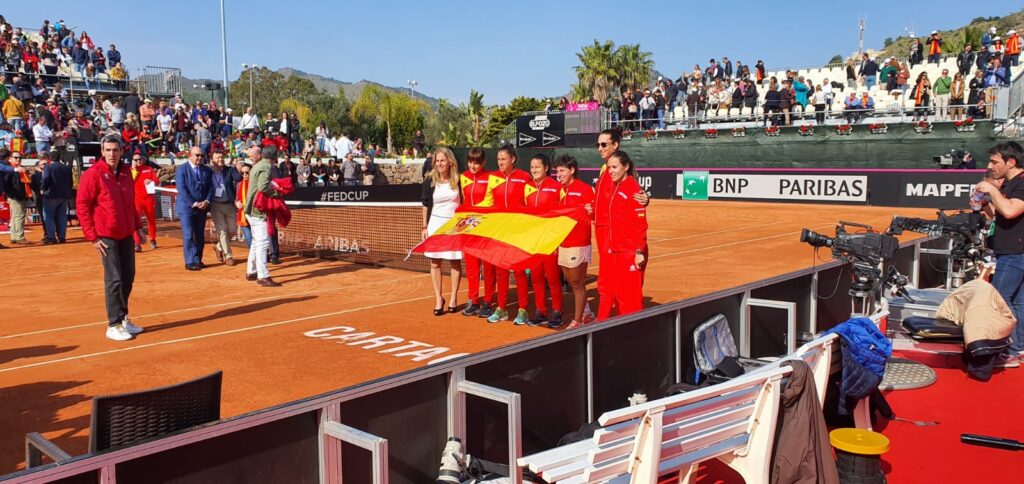 bandera en Copa Davis