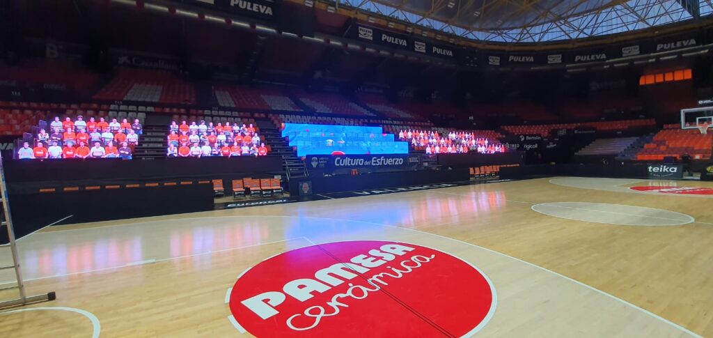 videos y público virtual