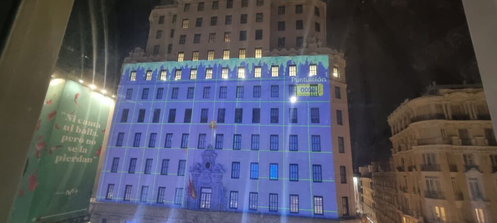 fachada Video Mapping interactivo