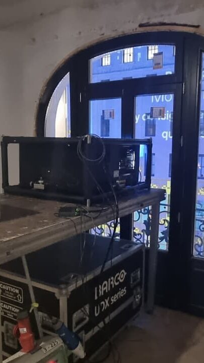 proyector Video Mapping interactivo