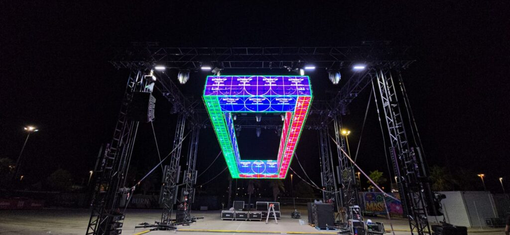 instalación pantalla Burn Energy