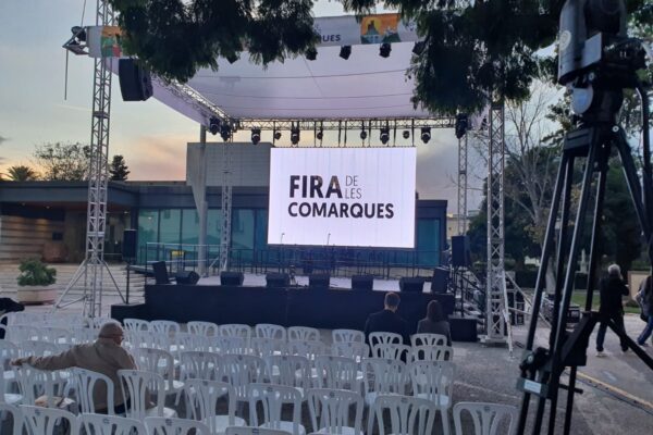 escenario cartel Fira Comarques 2025