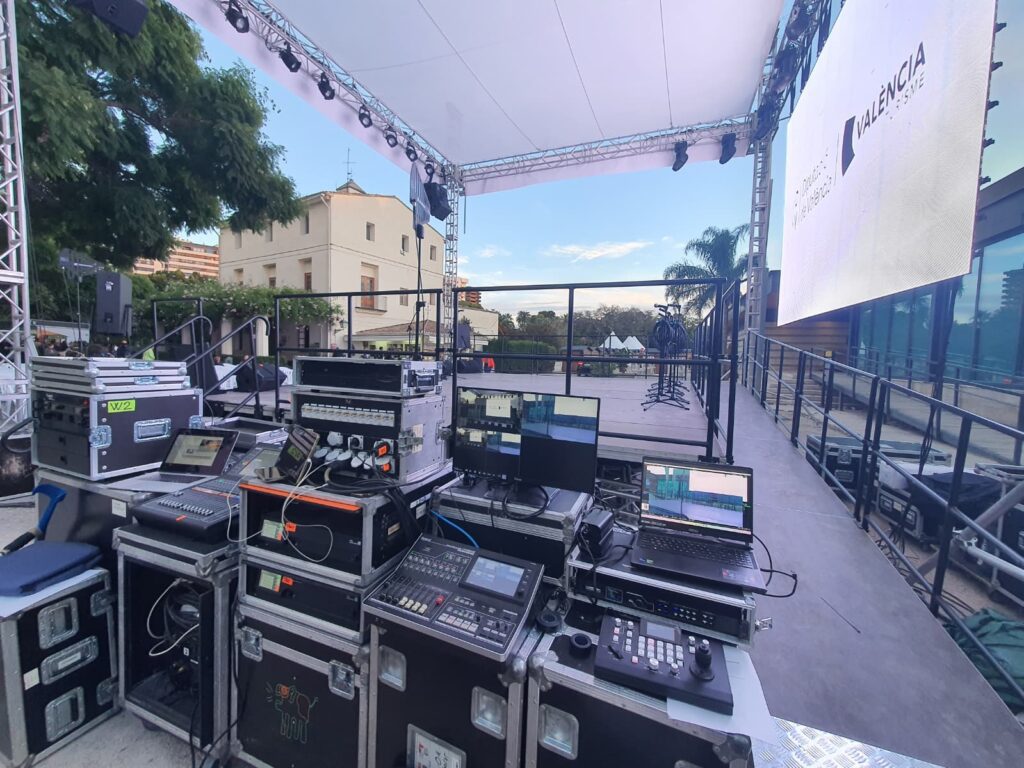 control audiovisual Fira Comarques 2025