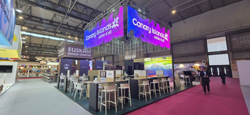 pantalla Morada IBTM Barcelona