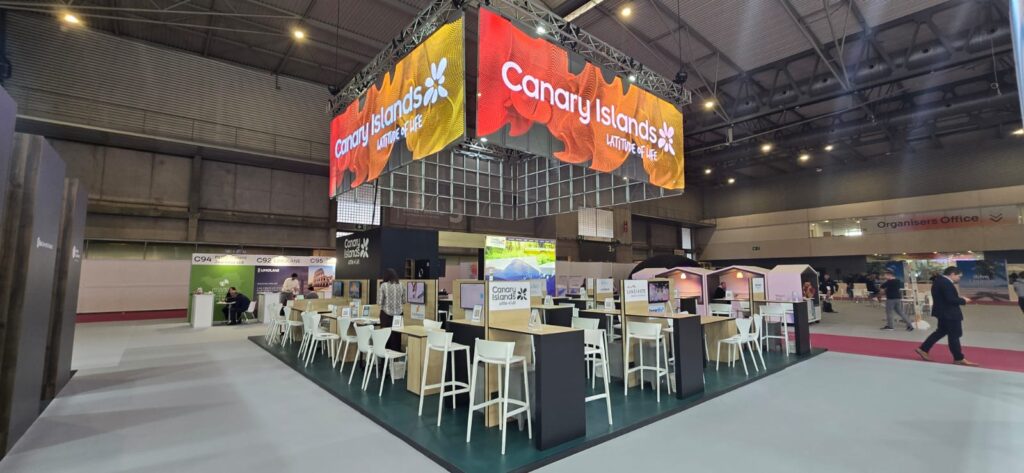 pantalla naranja IBTM Barcelona