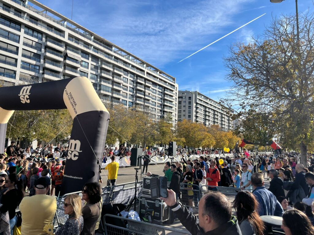 calle Maratón Valencia 2025