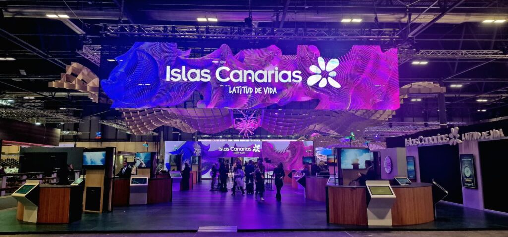 pantalla pórtico Fitur 2026