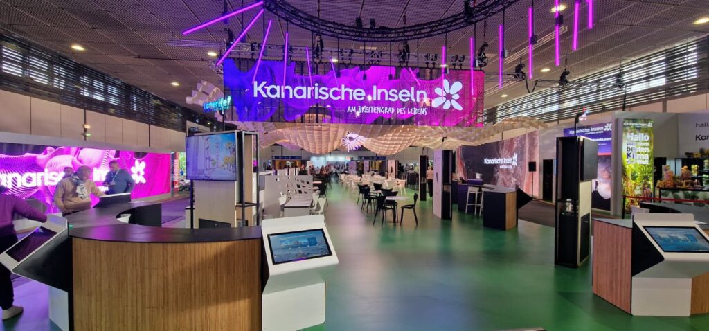 táctil pantalla Islas Canarias ITB Berlin 2026