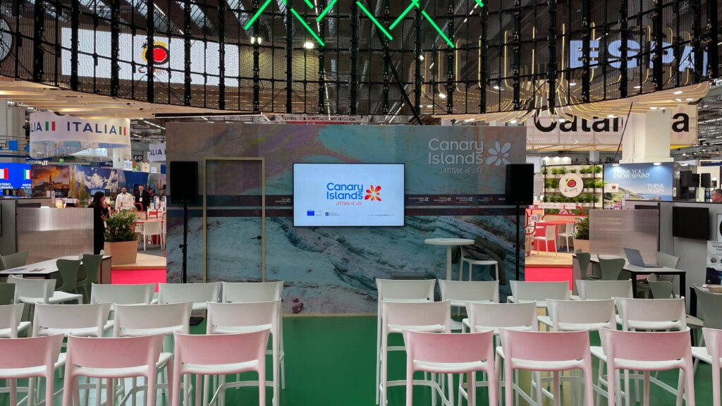set pantalla IMEX Frankfurt