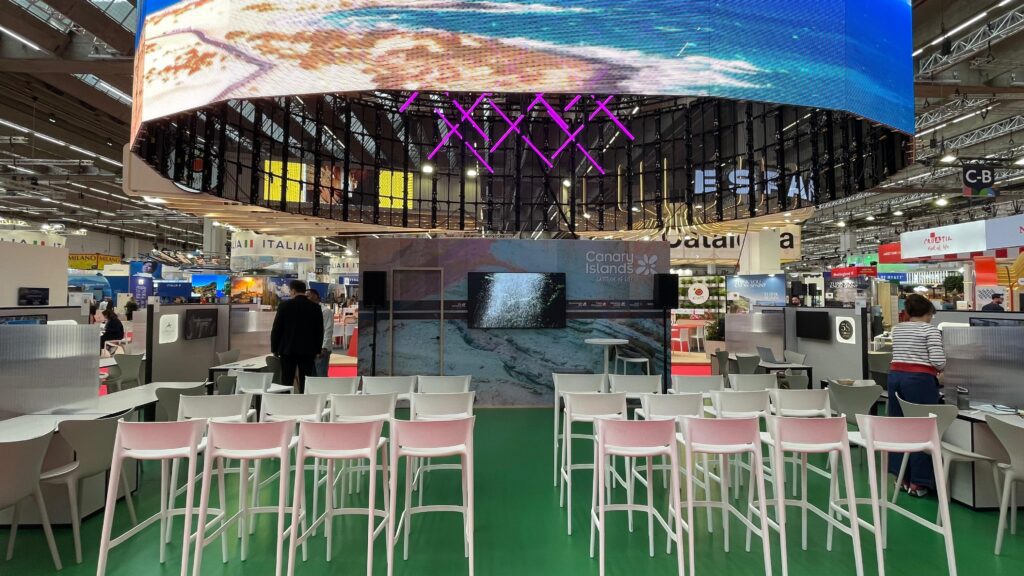 iluminación stand IMEX Frankfurt