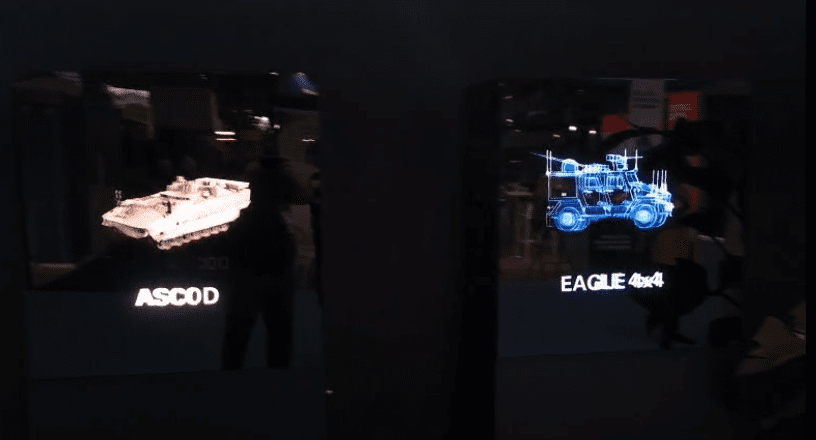 hologramas Eurosatory