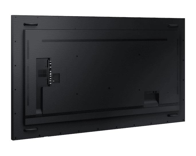 Vista trasera del Samsung QM98T-B 98"